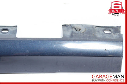 08-11 Mercedes W204 C250 C300 Left Side Rocker Skirt Molding Trim Panel Blue