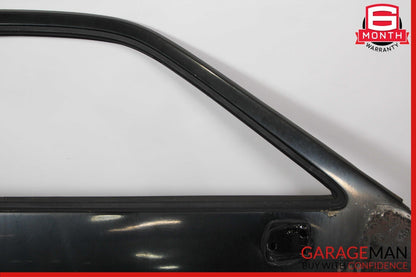 84-91 Porsche 928 Front Right Side Exterior Door Shell Panel Black OEM