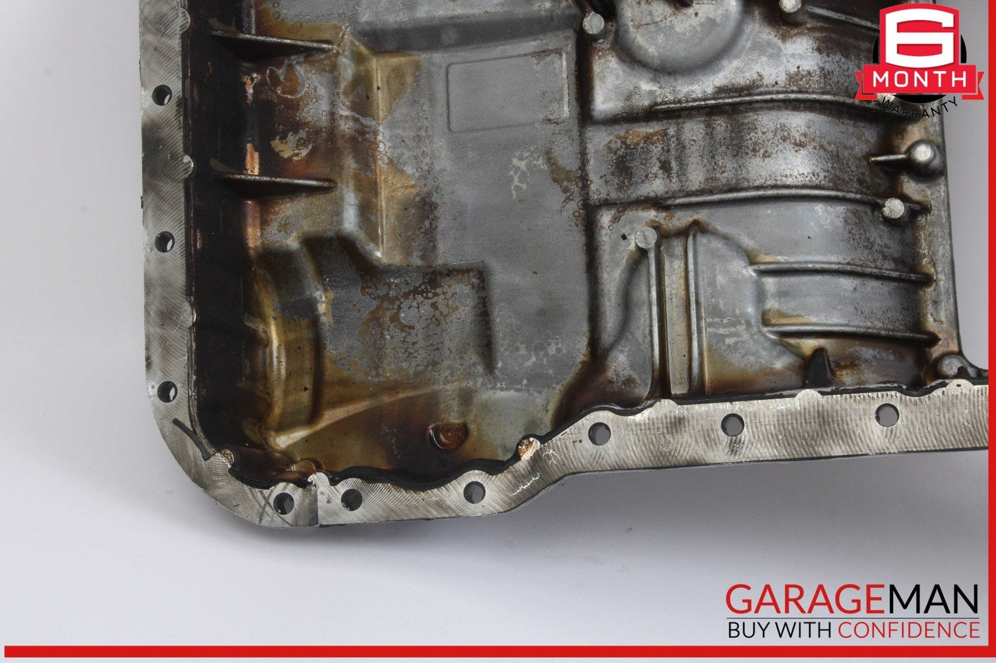05-11 Mercedes W211 E350 Engine Upper Oil Sump Baffle Pan 2720142102 OEM
