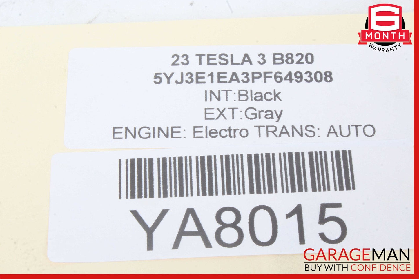 17-23 Tesla Model 3 Rear Bumper Body Control Module OEM