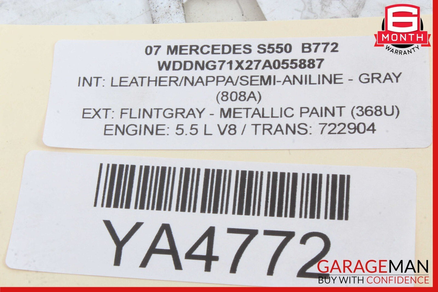 07-10 Mercedes W221 S550 CL500 CL550 Bluetooth Communication Module Unit OEM