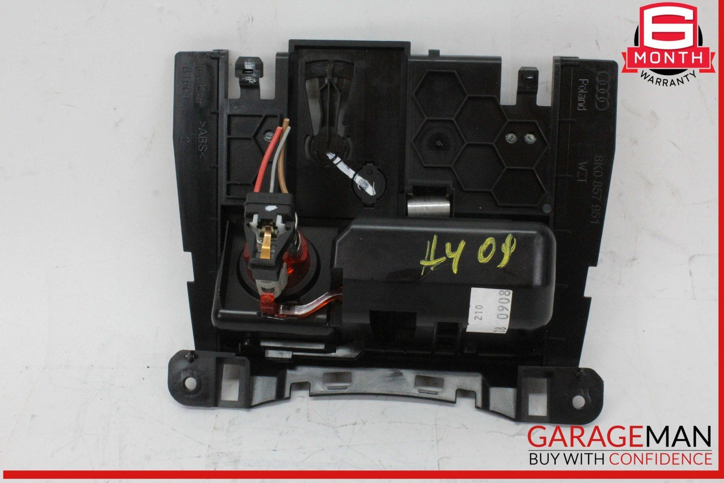 09-16 Audi A4 A5 S4 S5 Front Center Console Ashtray Ash Tray 8K0857951 OEM