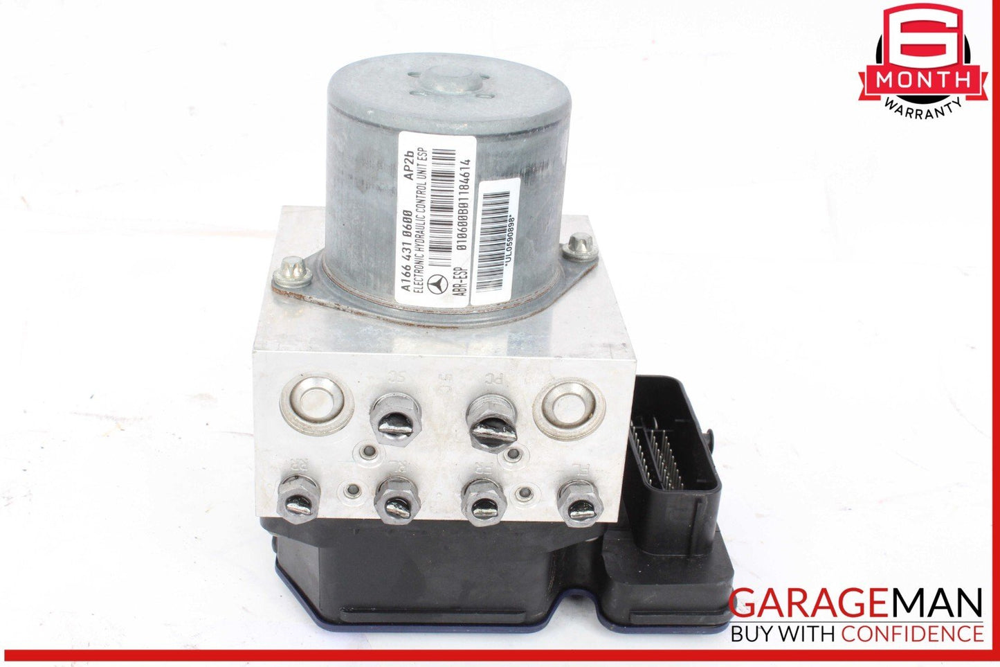 16-19 Mercedes W166 GLE400 ABS Anti Lock Brake Pump Module 1664310600 OEM