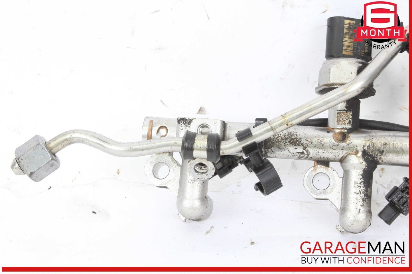 12-15 Mercedes W204 C250 SLK250 1.8L M271 Fuel Injector Rail Line Assembly OEM