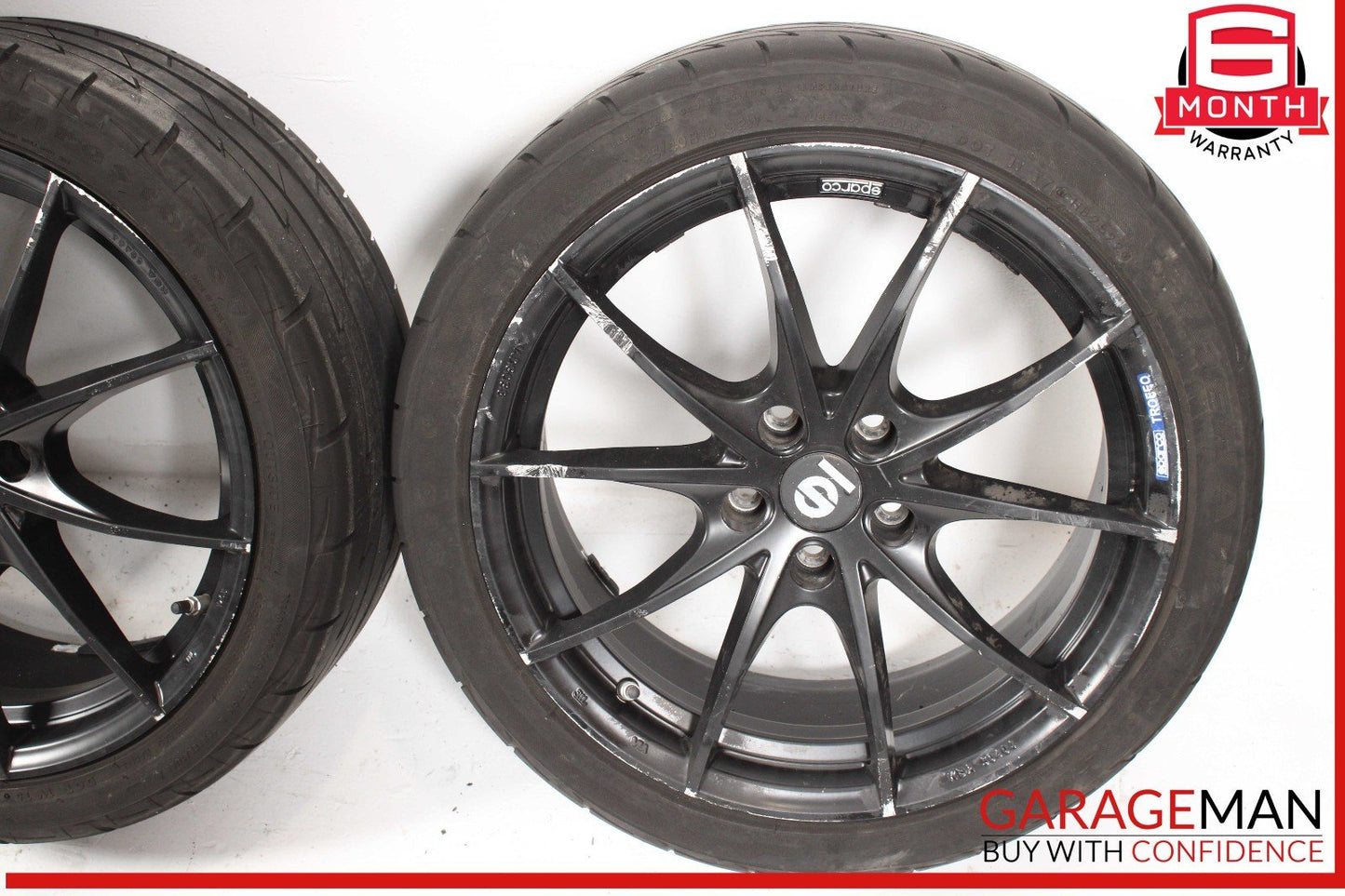 Sparco Wheel Tire Rim Set of 4 Pc R18 OEM