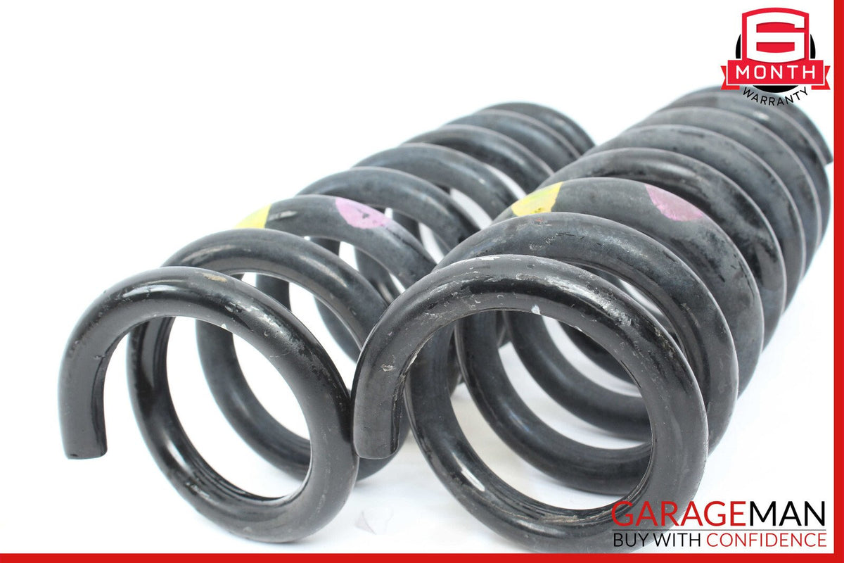 08-14 Mercedes W204 C250 C300 C350 Rear Shock Strut Coil Spring Set of 2 OEM