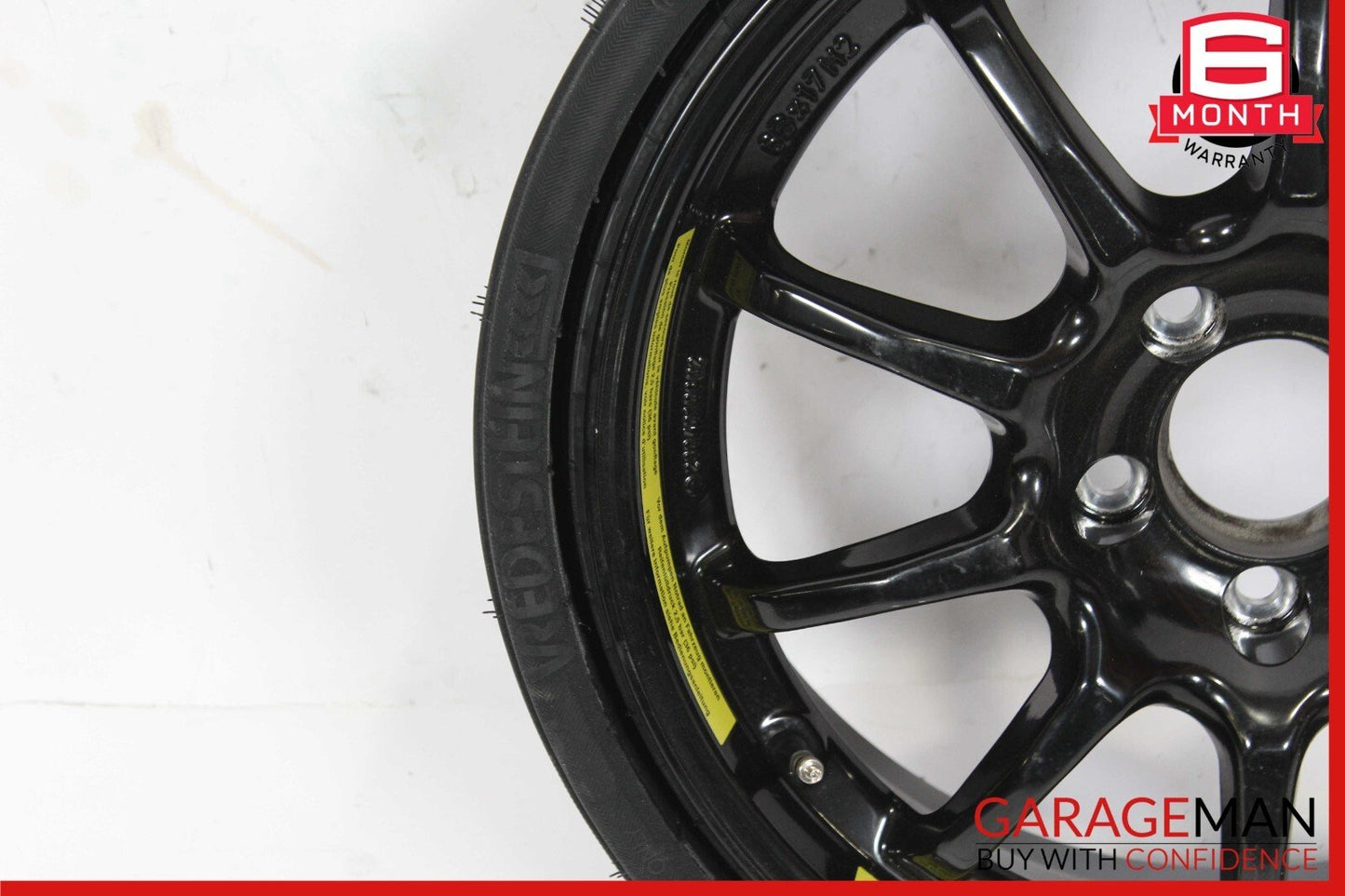 03-12 Mercedes R230 SL500 SL63 AMG Spare Tire Emergency Wheel Donut Rim 17" R17