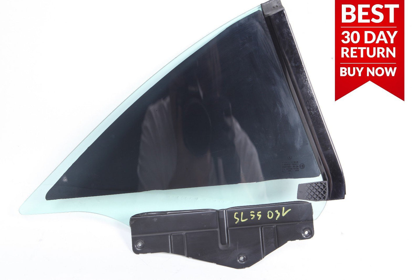 03-11 MERCEDES R230 SL55 AMG REAR LEFT DRIVER SIDE QUARTER WINDOW GLASS A74 OEM
