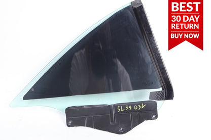 03-11 MERCEDES R230 SL55 AMG REAR LEFT DRIVER SIDE QUARTER WINDOW GLASS A74 OEM