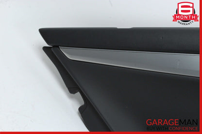 08-14 Mercedes W204 C250 C300 C350 Rear Left Side Interior Door Trim Panel Black
