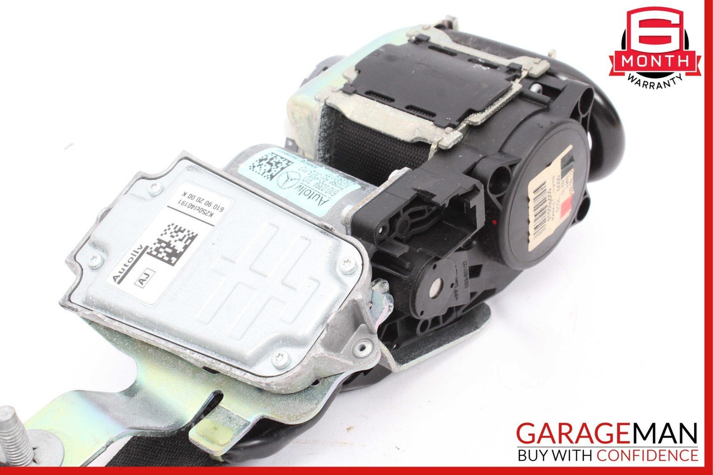 10-13 Mercedes W212 E300 E350 Front Left Side Seatbelt Seat Belt Retractor Black