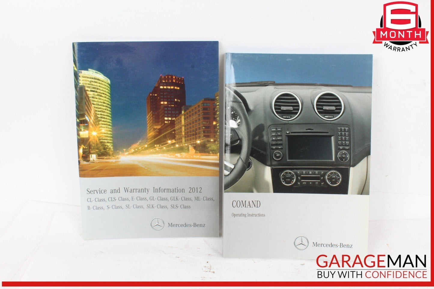 12 Mercedes-Benz X164 GL450 4MATIC Owner's Manual Book Set OEM