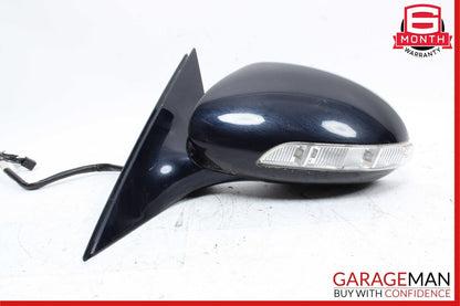 07-09 Mercedes W221 S550 S600 Front Left Side Mirror Door Rear View Black