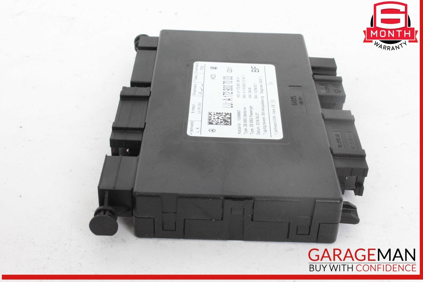 08-20 Mercedes R172 SLC43 AMG C300 Front Right Side Seat Control Module Unit