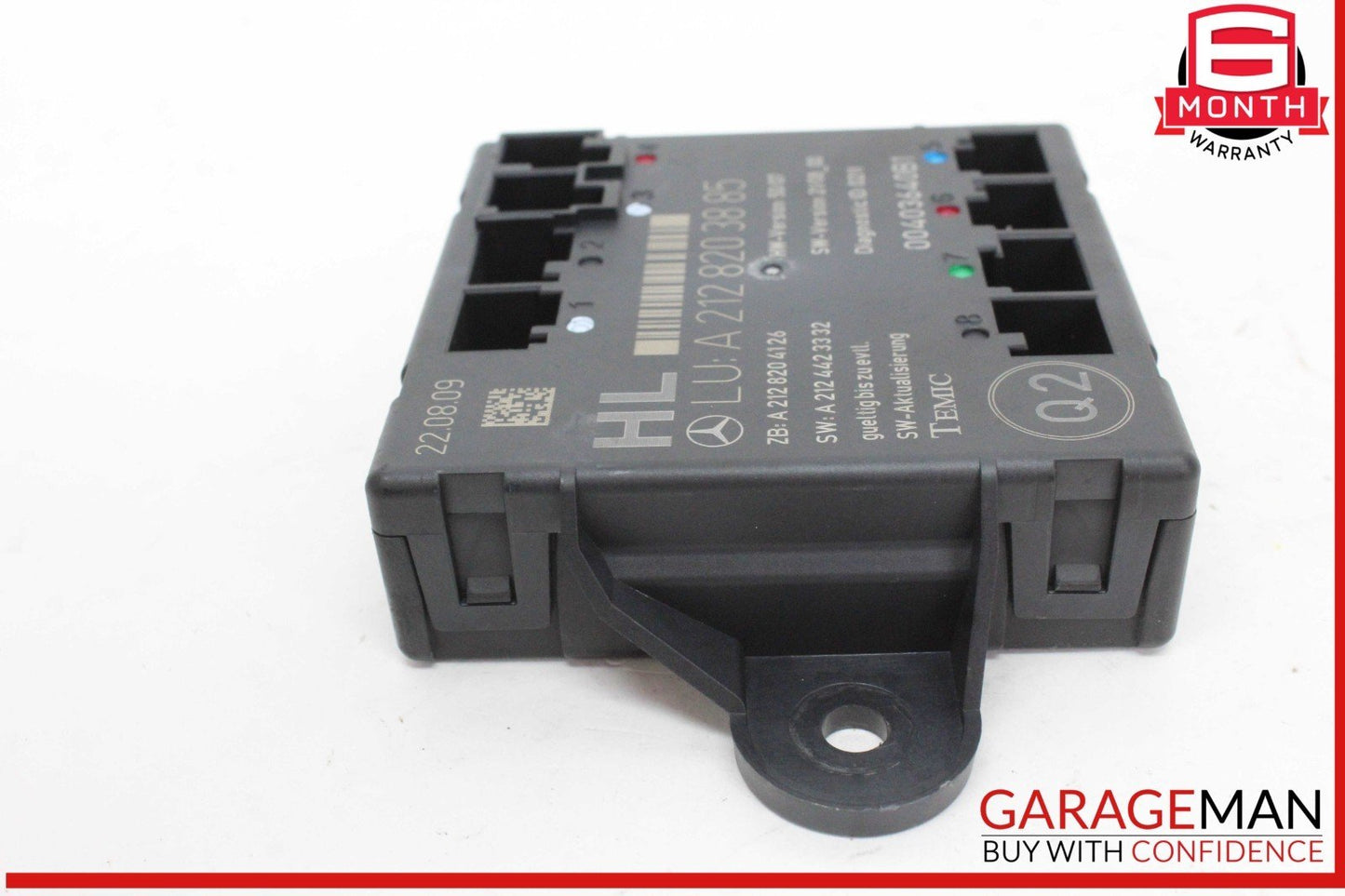 08-14 Mercedes X204 GLK350 4MATIC Rear Left Side Door Control Module Unit OEM