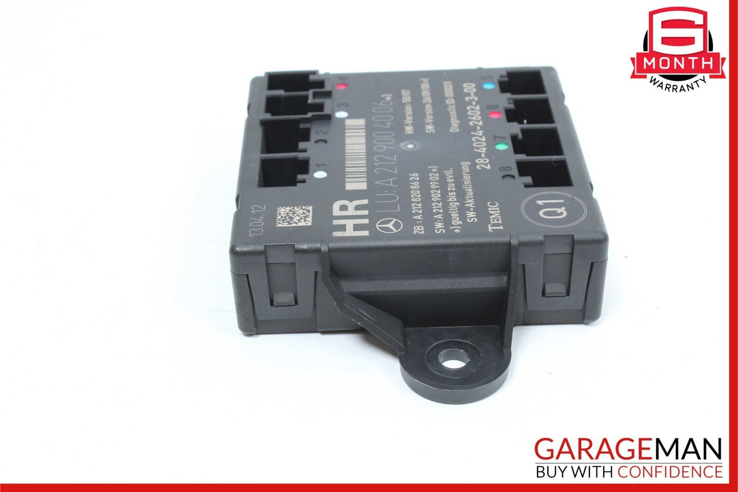 08-18 Mercedes W212 E350 C300 GLK350 Rear Right Side Door Control Module OEM