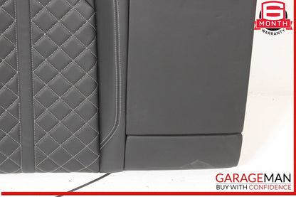 18-24 Audi S5 Rear Top Upper Seat Cushion Cover Assembly Black OEM