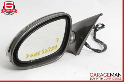 06-08 Mercedes W219 CLS500 Front Left Driver Side Mirror Door Rear View Gray OEM