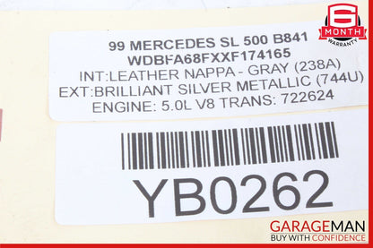 96-02 Mercedes R129 SL500 E320 CLK430 Yaw Turn Rate Sensor 0005426518 OEM