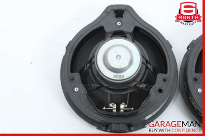 08-15 Mercedes W204 C300 Rear Right & Left Door Sound Speakers Set of 2 OEM