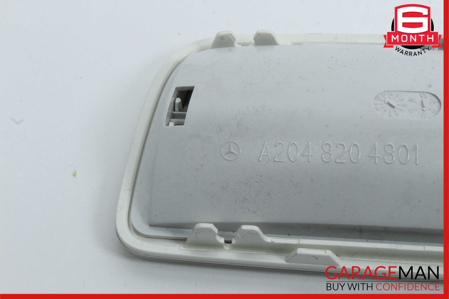 08-17 Mercedes W204 C250 E400 E350 GLK350 Rear Overhead Dome Light Lamp Gray