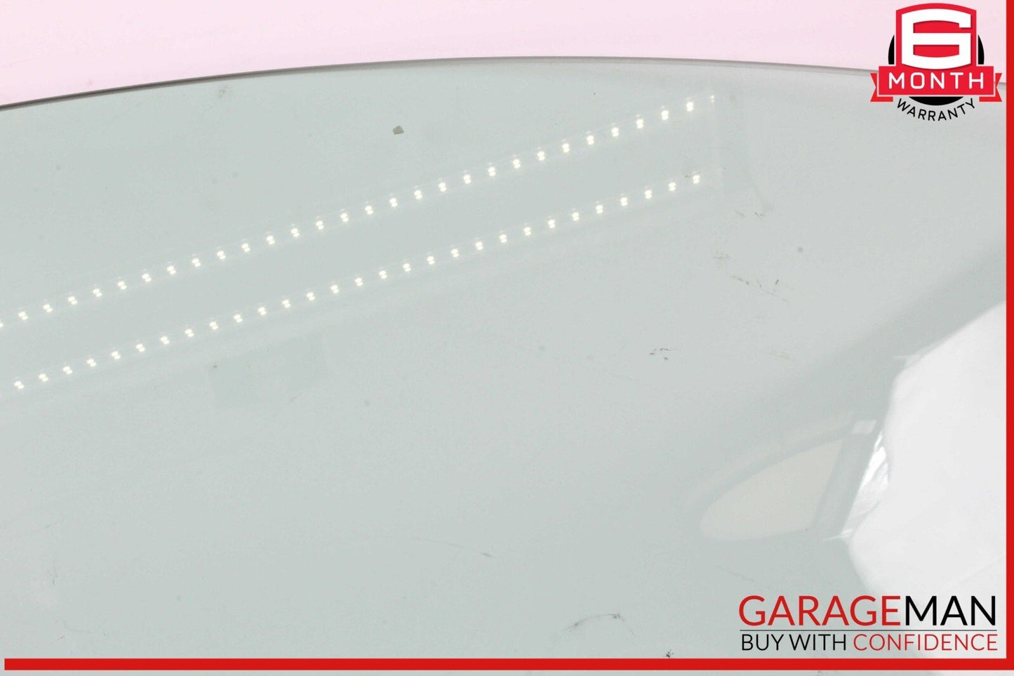 17-20 BMW 530E Front Right Passenger Side Door Window Glass OEM
