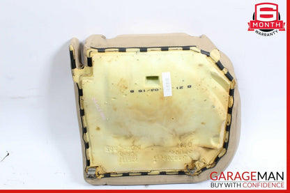 06-11 Mercedes W219 CLS500 Rear Right Lower Bottom Seat Cushion Cover Brown