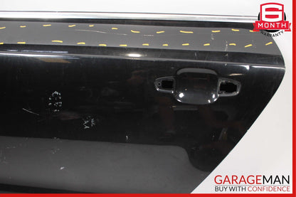 12-18 Audi A7 Rear Left Driver Side Door Shell Panel Black OEM