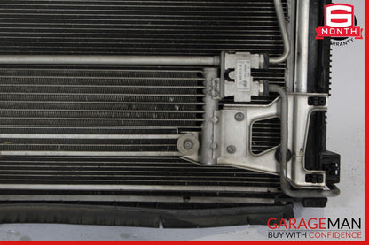 11-13 Mercedes W212 E350 Diesel Engine Cooling Fan Radiator A/C Condenser Assy