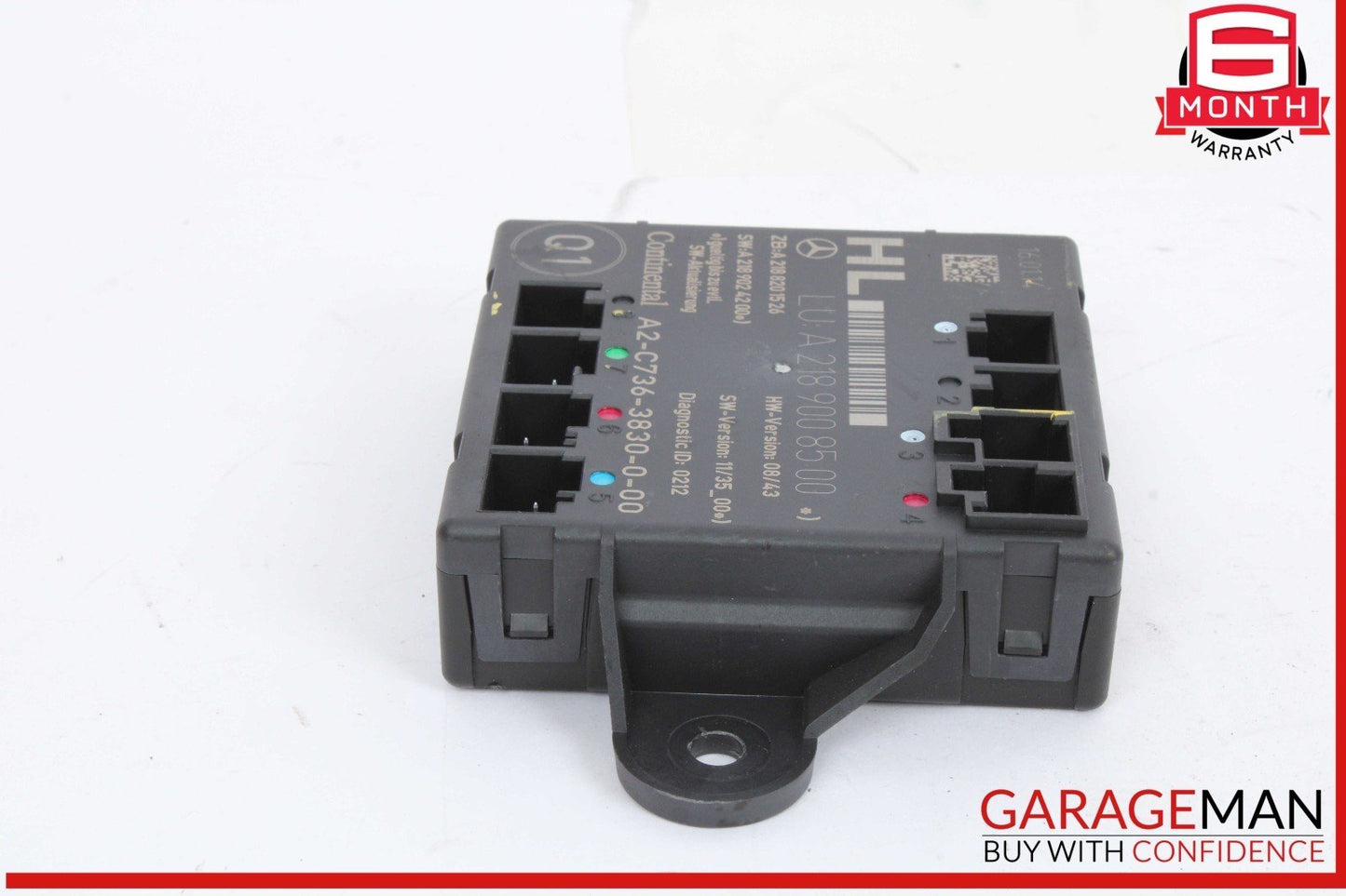 08-18 Mercedes W212 E350 4MATIC Rear Left Side Door Control Module Unit OEM