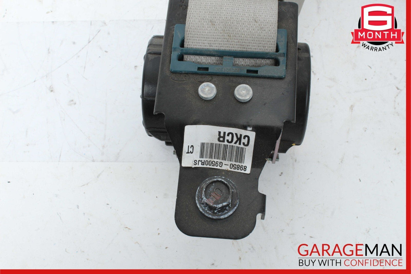 19-21 Genesis G70 Rear Center Side Seatbelt Seat Belt Retractor 89850-G9500 OEM