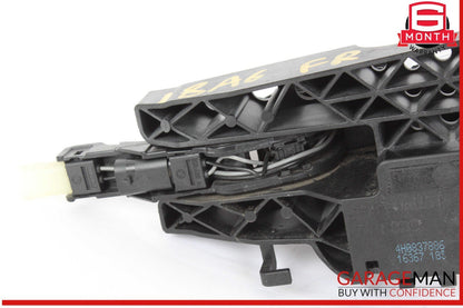 12-18 Audi A6 A7 Right Passenger Side Exterior Door Handle Black 4H0837886 OEM