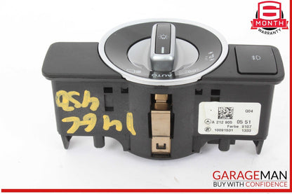 08-20 Mercedes X166 GL450 4MATIC Headlight Fog Light Switch Control Module OEM