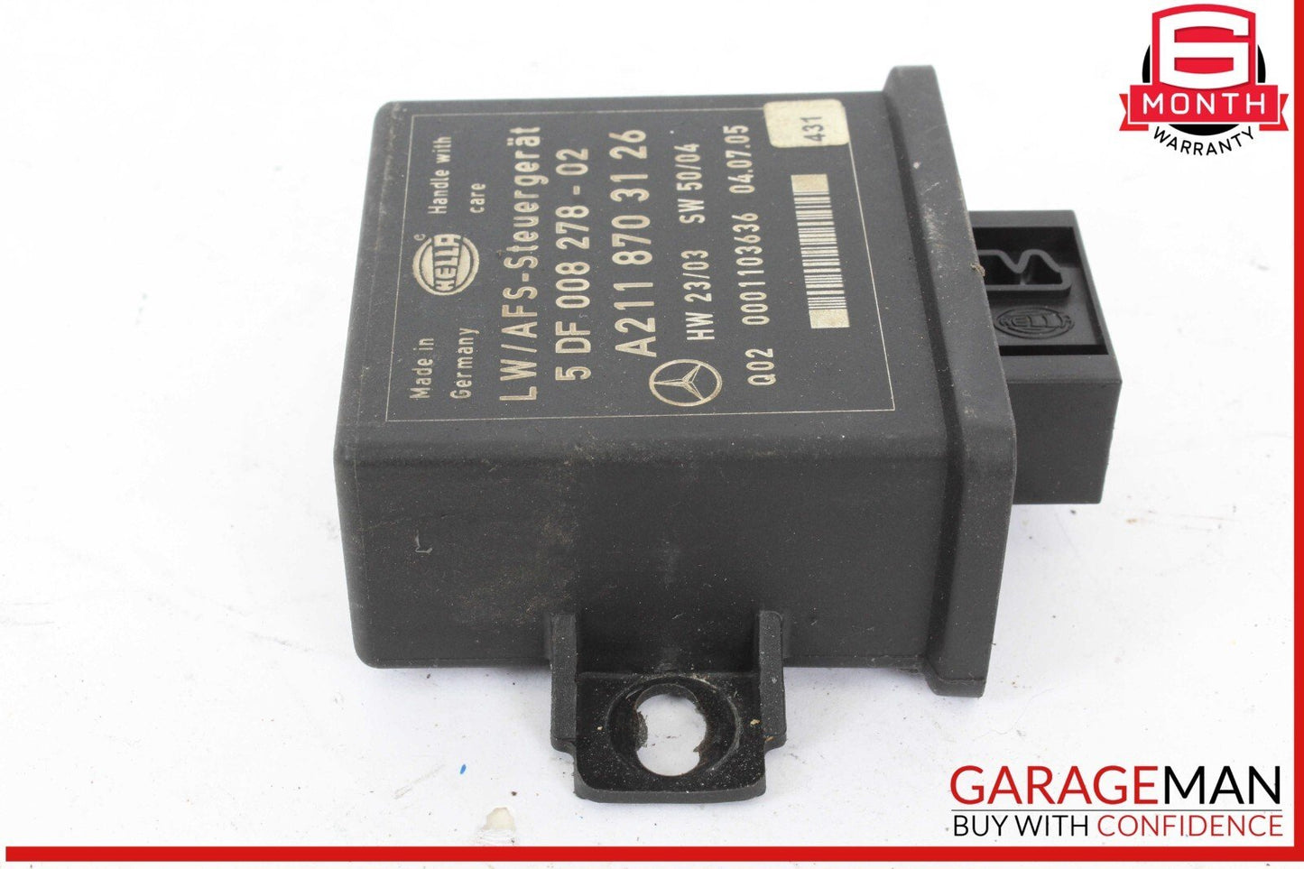 06-10 Mercedes W219 CLS63 AMG Headlight Head Light Lamp Control Module Unit OEM