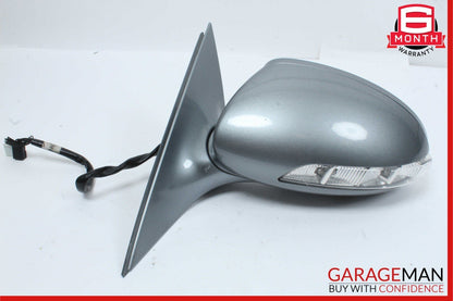 07-09 Mercedes W221 S550 Front Left Side Mirror Rear View Door Grey OEM