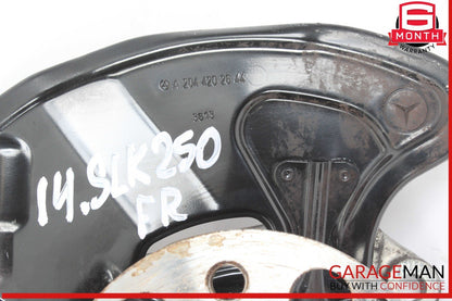 08-20 Mercedes R172 SLK250 Front Right Side Spindle Knuckle Wheel Hub OEM