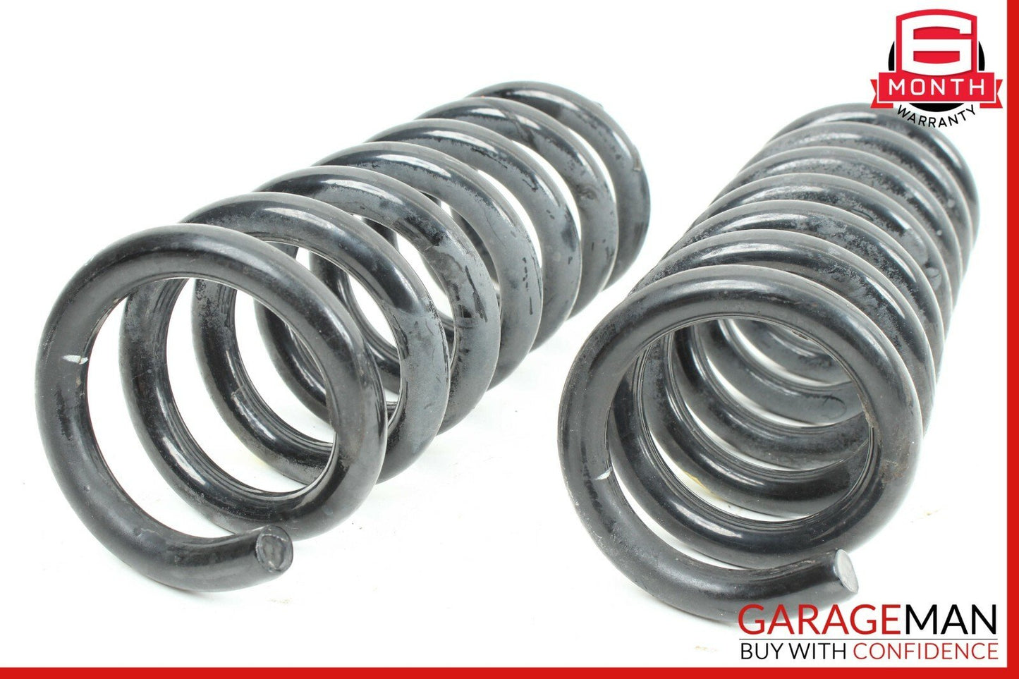 08-14 Mercedes W204 C250 Rear Left & Right Shock Absorber Coil Spring Set OEM