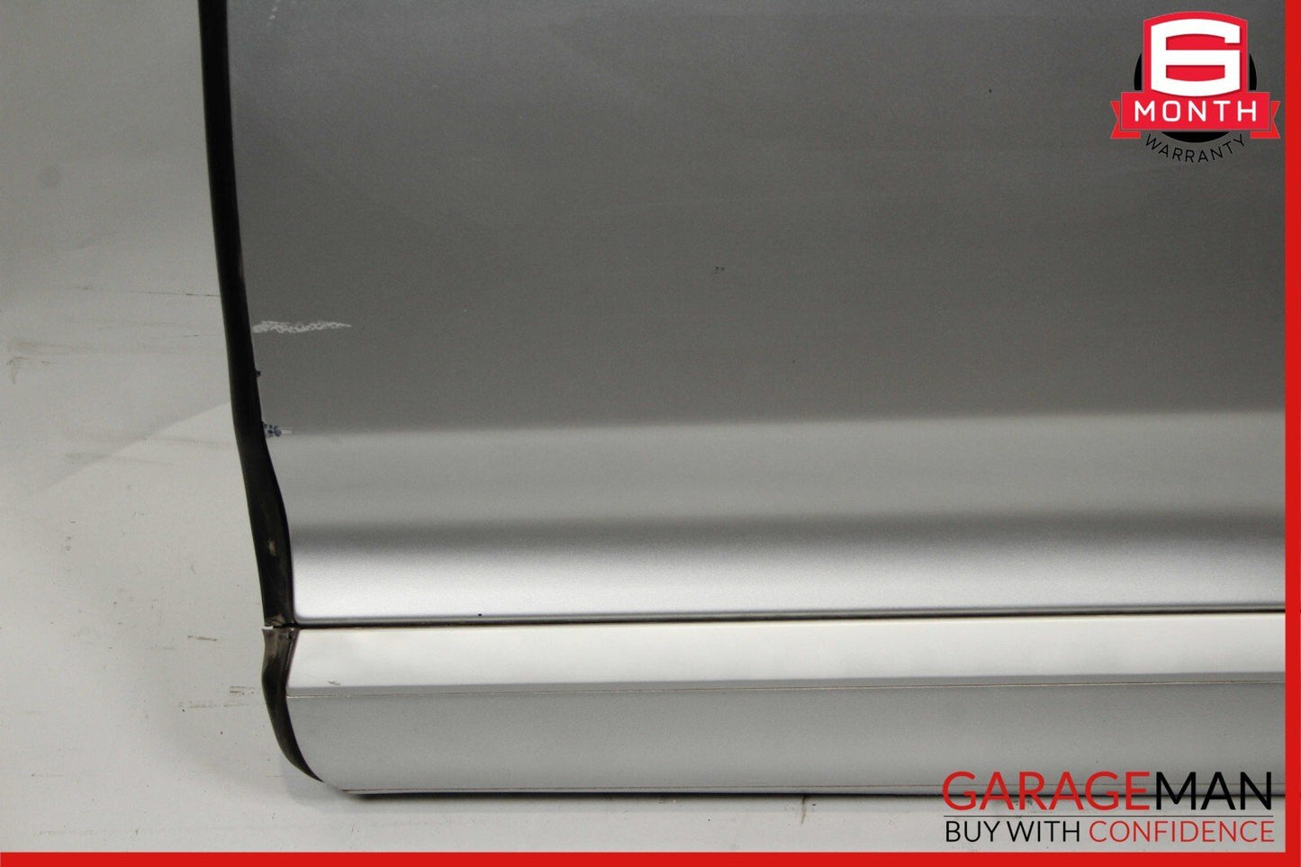 03-06 Porsche Cayenne 955 Rear Left Driver Side Exterior Door Shell Panel Silver