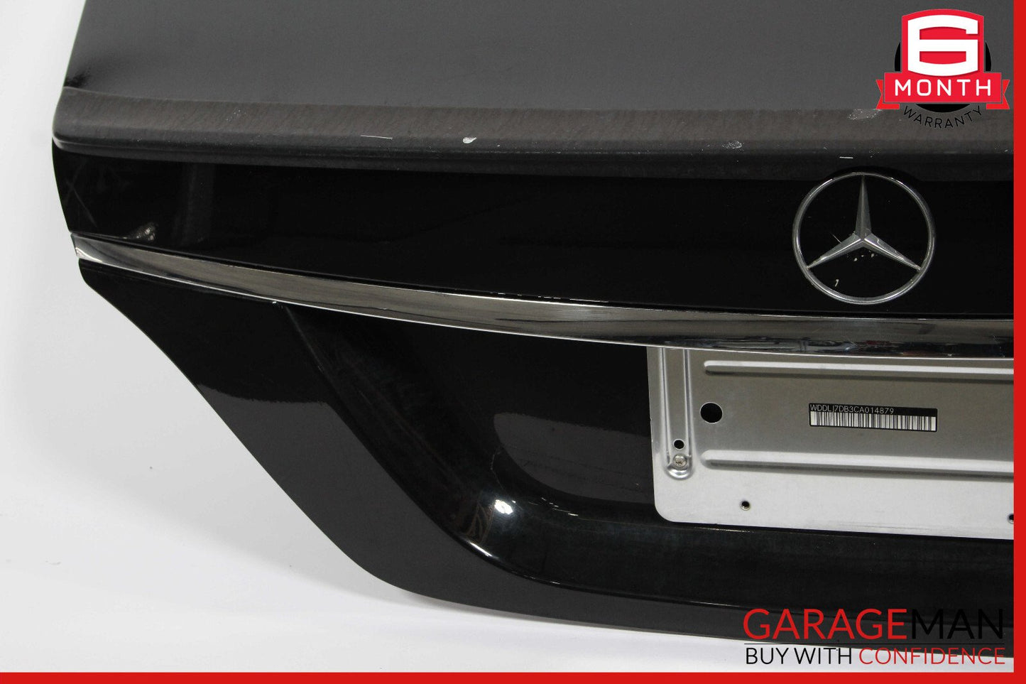 12-18 Mercedes W218 CLS550 CLS400 Rear Trunk Lid Deck Shell Panel Black OEM