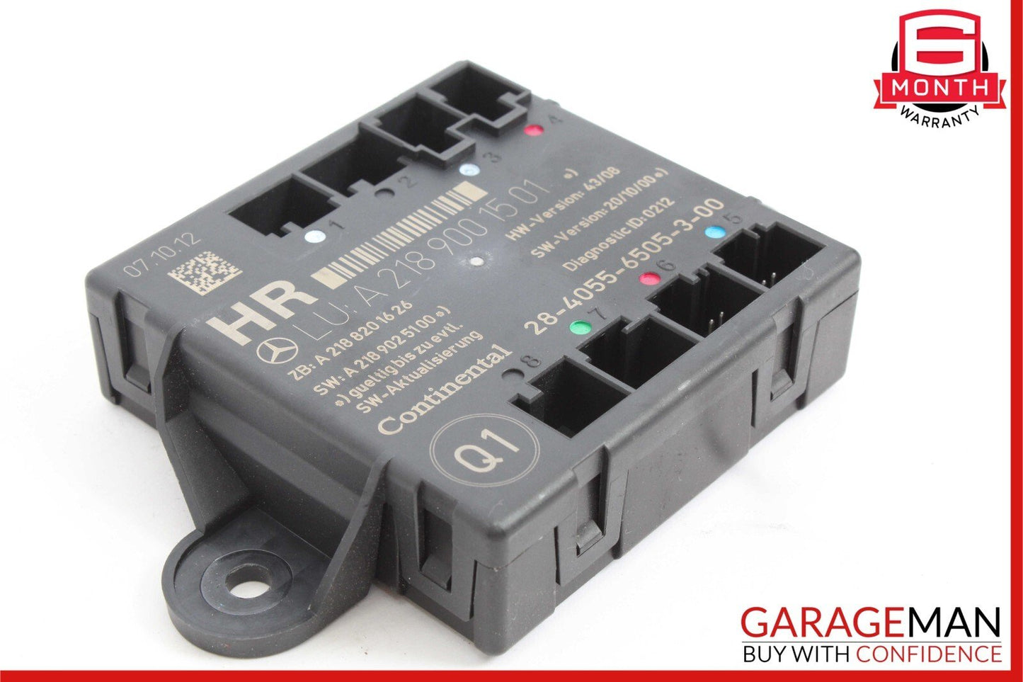 08-18 Mercedes C250 C300 CLS550 Rear Right Side Door Control Module Unit