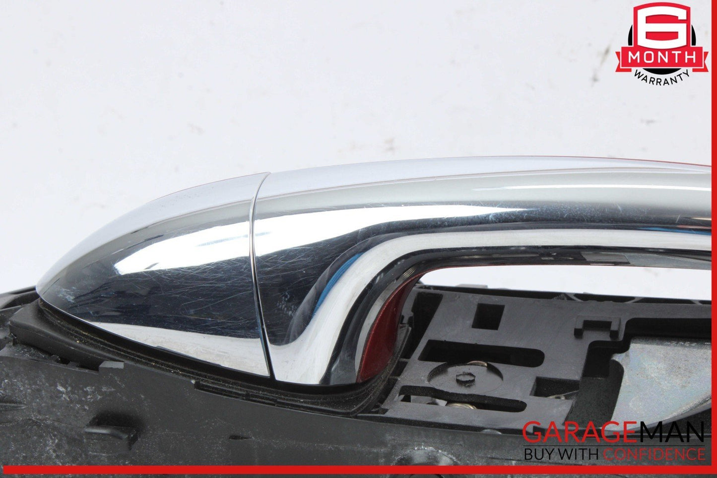15-20 Mercedes W205 C300 Front Left Driver Side Exterior Door Handle Red OEM