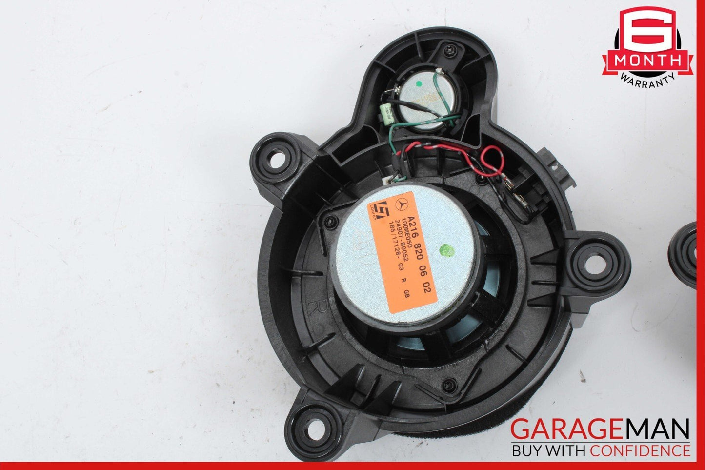 07-13 Mercedes W216 CL550 Rear Right & Left Side Door Tweeter Speaker Set of 2
