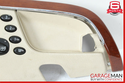 03-06 Mercedes W220 S430 Front Left Side Interior Door Trim Panel Assembly