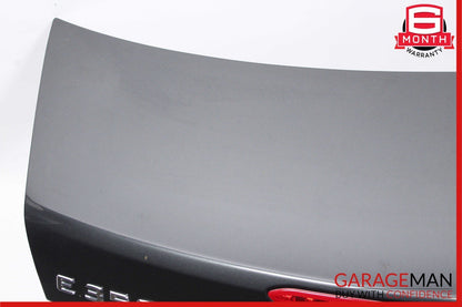 10-13 Mercedes W207 E350 Coupe Rear Trunk Lid Deck Shell Panel Tenorite Grey