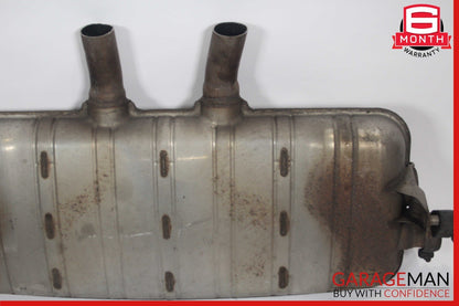 11-14 Porsche Cayenne 958 4.8L V8 Rear Complete Exhaust Muffler Tips Pipe Assy