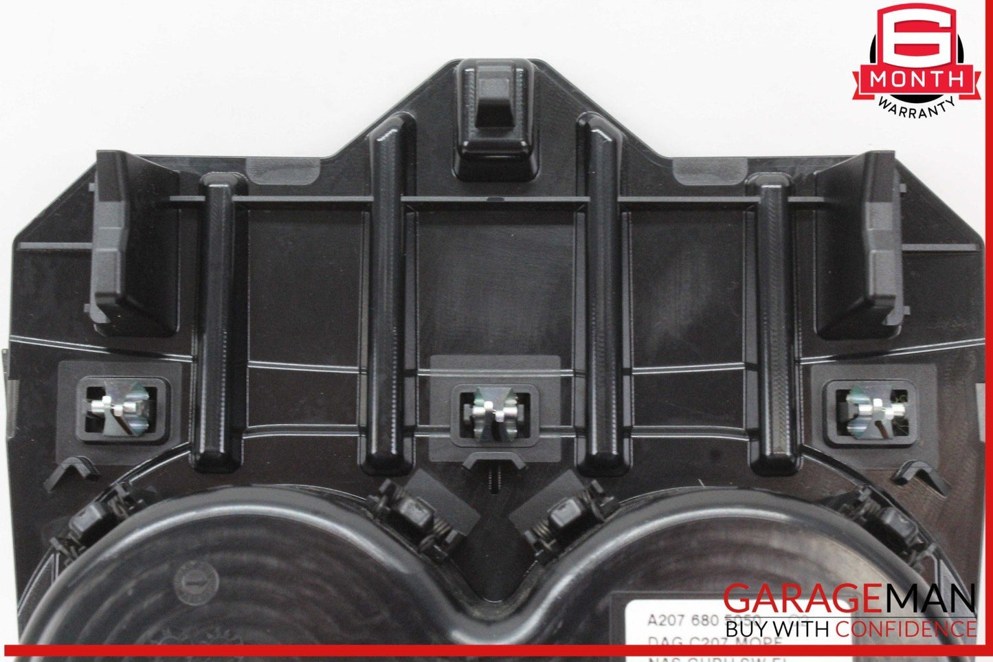 14-17 Mercedes W207 E400 E350 Center Console Cup Holder Compartment Wood OEM