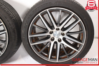 14-21 Maserati Ghibli Complete Wheel Tire Rim Set of 4 Pc R19 19" OEM