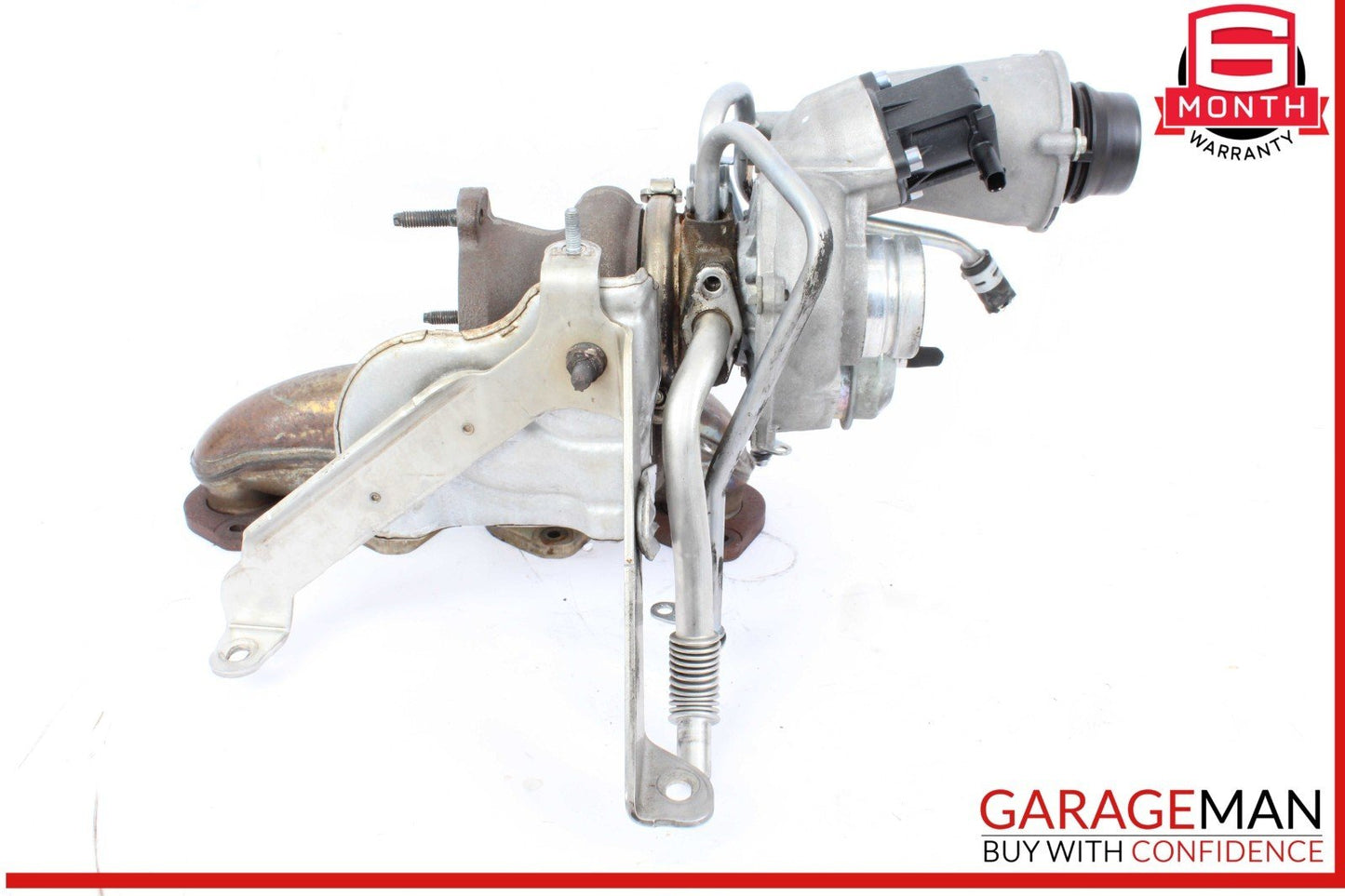 12-15 Mercedes W204 C250 SLK250 1.8L Turbo Turbocharger Manifold Assembly OEM