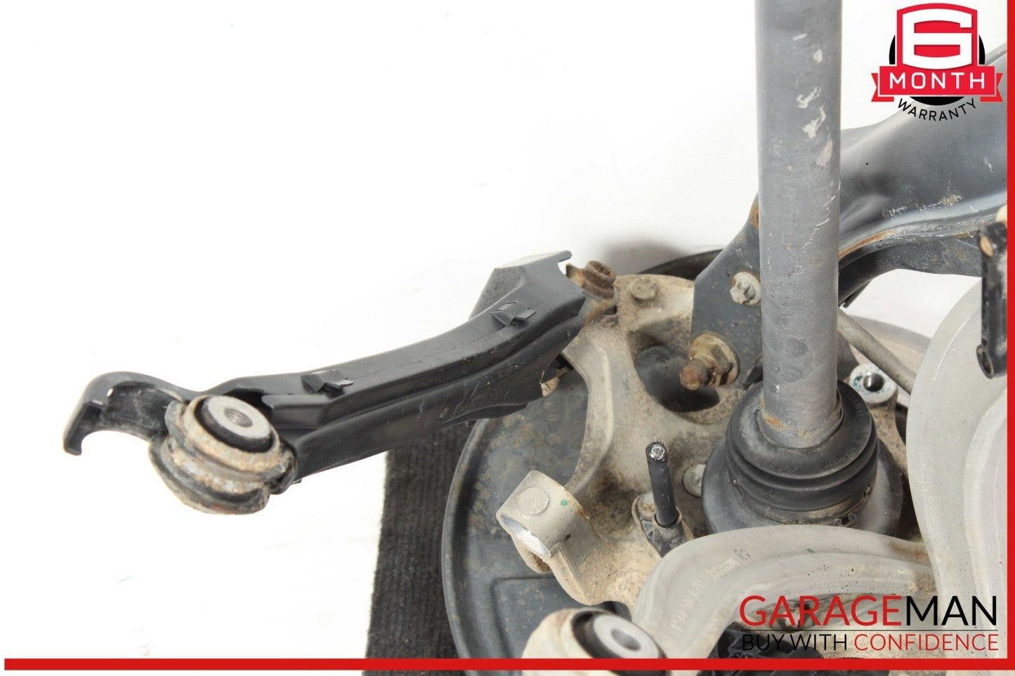 10-16 Mercedes W212 E350 Rear Left Spindle Knuckle Hub Bearing CV Shaft Assembly