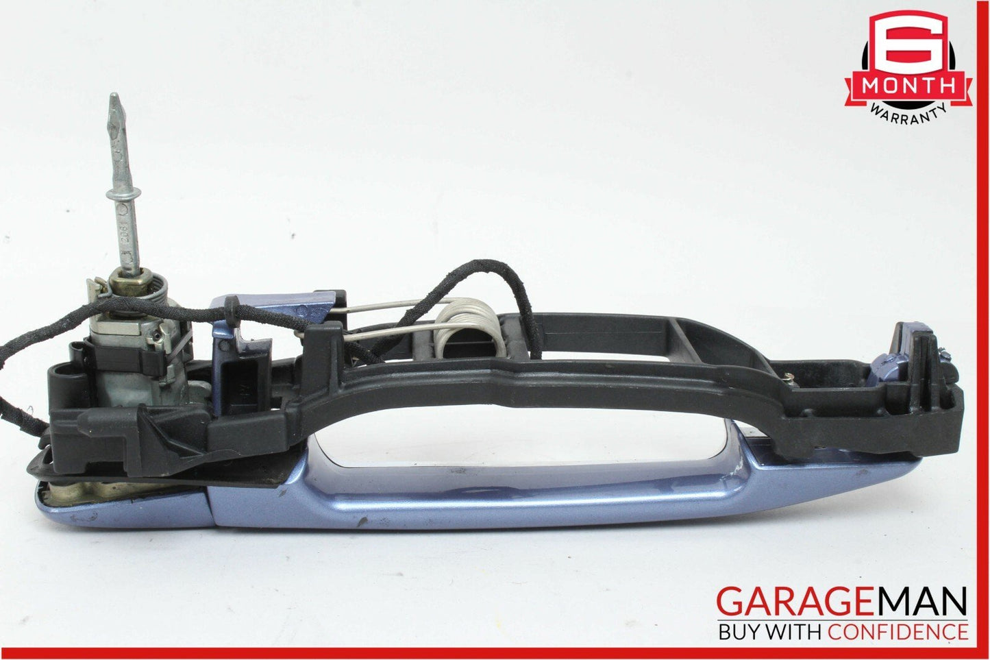 98-03 Mercedes W208 CLK320 Front Left Side Exterior Door Handle Quartz Blue OEM